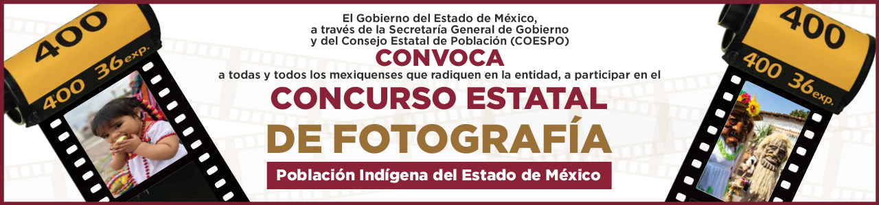 Concurso Estatal de Fotografía, Población Indígena del Estado de México.