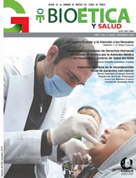 Revista Bioética  y Salud Núm 11, pdf, no accesible