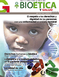 Revista Bioética y Salud Núm 3, pdf, no accesible